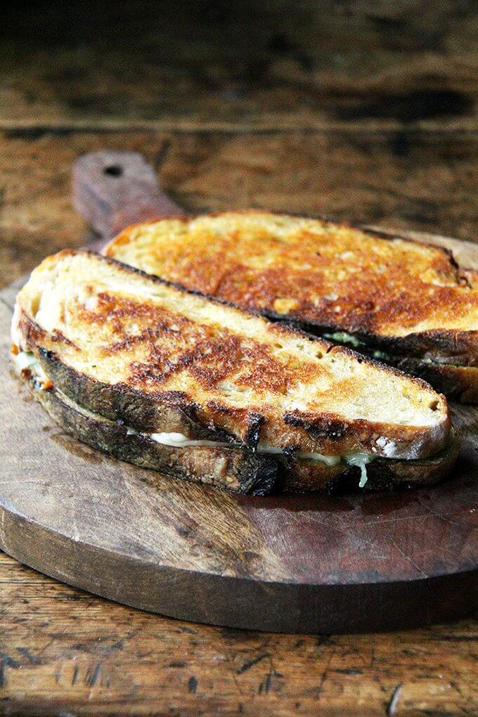 Craft the Ultimate 'Nduja Grilled Cheese with Wisconsin Fontina & Pesto